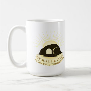 Tasse Faith Sunrise Pâques 2026 — Cadeau Chrétien