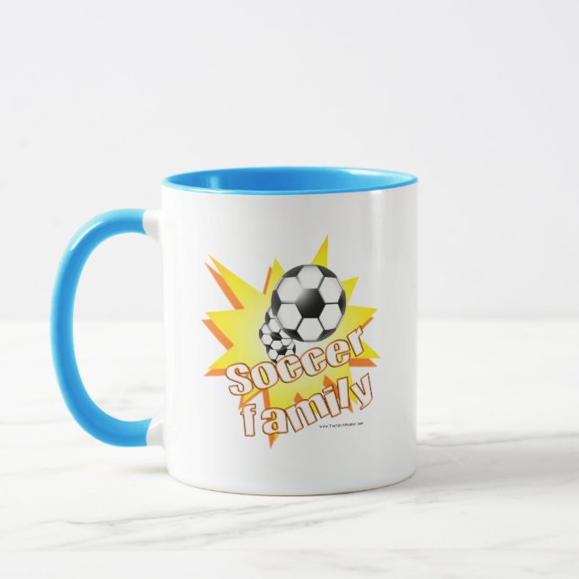 Tasse Famille de football (Gauche)