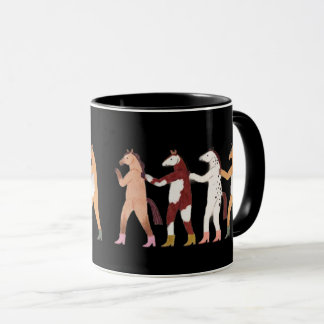 Tasse Fantaisiste Chevaux Danseurs