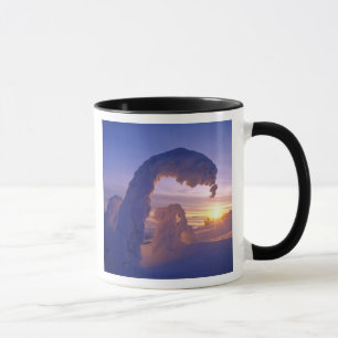 Tasse Fantômes de neige dans la chaîne Whitefish du Mont
