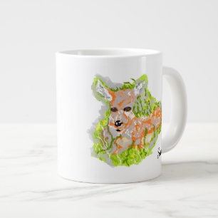 Tasse : Faon se détendant