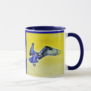 Tasse Faucon bleu