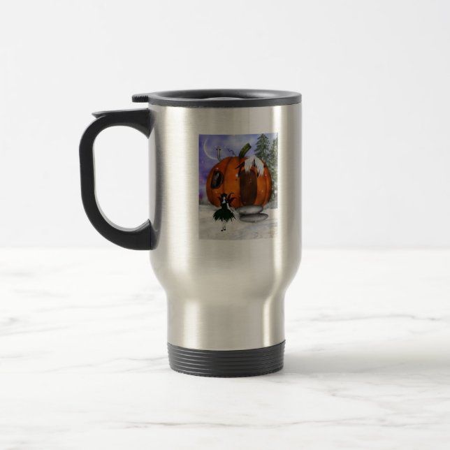 Tasse féerique de voyage de Halloween (Gauche)