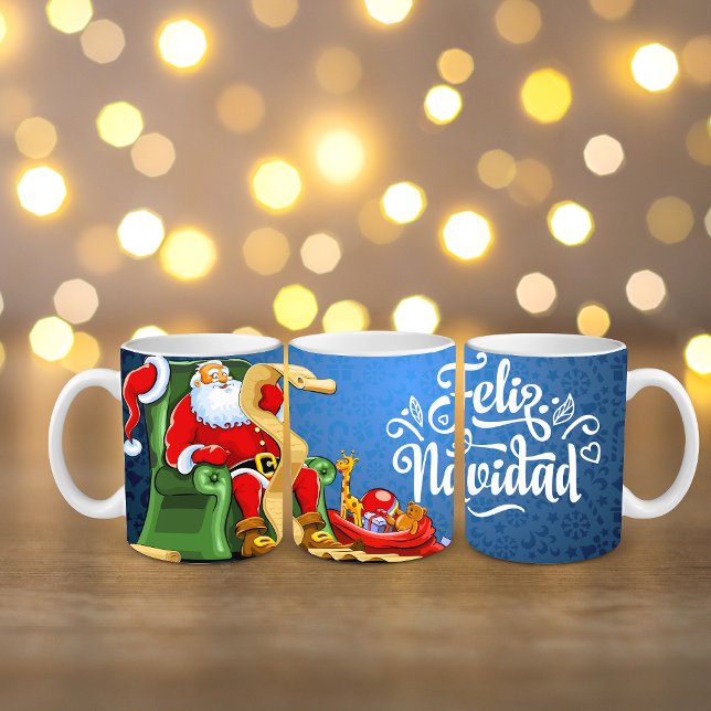 Tasse "Feliz Navidad", 11 oz (Von Creator hochgeladen)