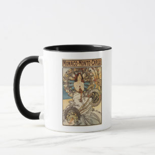 Tasse Femme avec plumes - PLM Railway Travel Poster