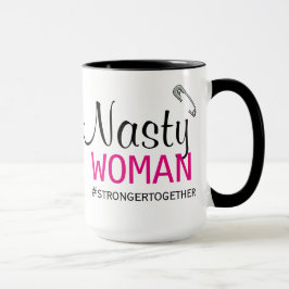 Tasse FEMME MÉCHANTE - goupille de sécurité - plus forte