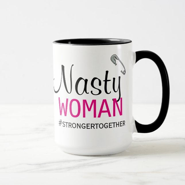 Tasse FEMME MÉCHANTE - goupille de sécurité - plus forte (Droite)