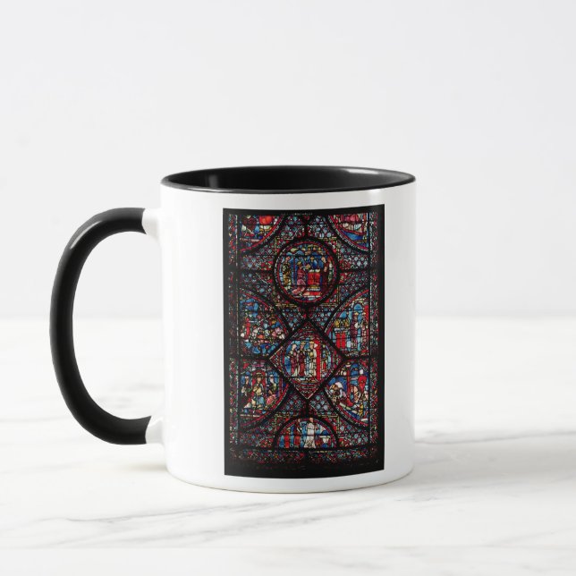 Tasse Fenêtre dépeignant des scènes (Gauche)
