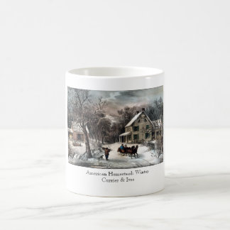 Tasse - ferme américaine : Hiver