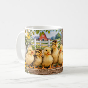 Tasse Ferme de la Vie de la Famille Canard