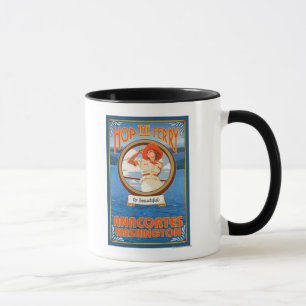 Tasse Ferry pour femme - Anacortes Washington