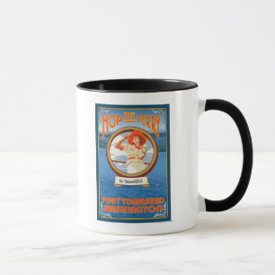 Tasse Ferry pour femme - Port Townsend Washington