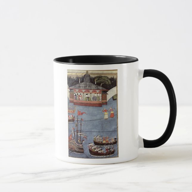 Tasse Festival nautique avant sultan Ahmed III (Droite)