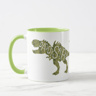 Tasse Fête des pères - Daddysaurus Dinosaur vert