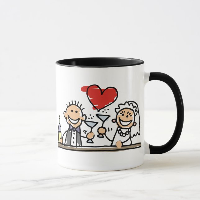 Tasse Fête du mariage (Droite)