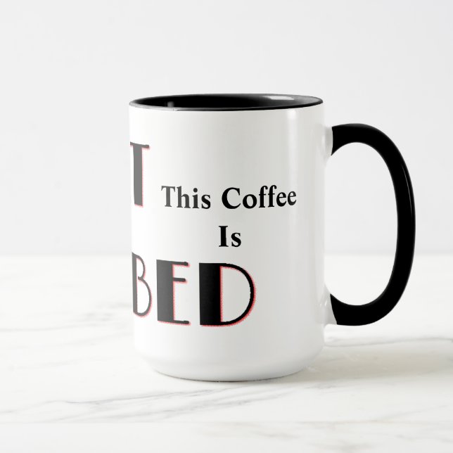 TASSE FETT BOMBED KAFFEE (Rechts)