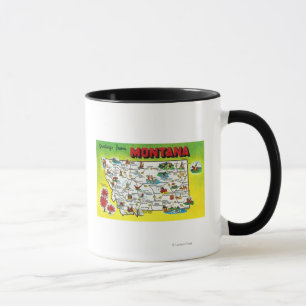 Tasse Feuille de route de l'État, salutations de