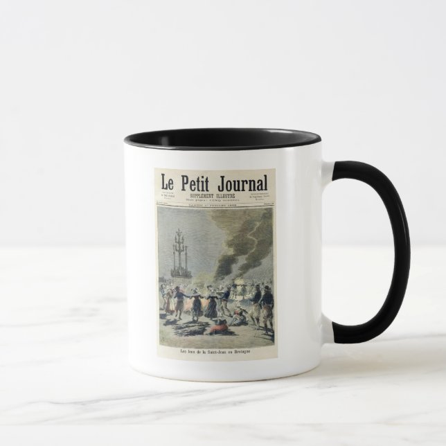 Tasse Feux allumés pour célébrer le solstice d'été (Droite)