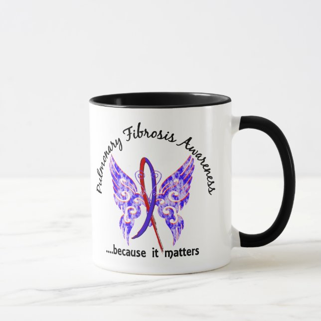 Tasse Fibrose pulmonaire du papillon 6,1 (Droite)