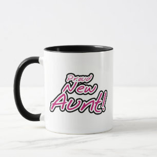 Tasse Fier T-shirts et cadeaux de la nouvelle tante