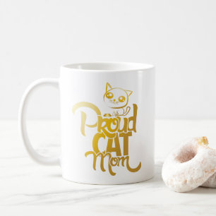 Tasse fière de maman de chat