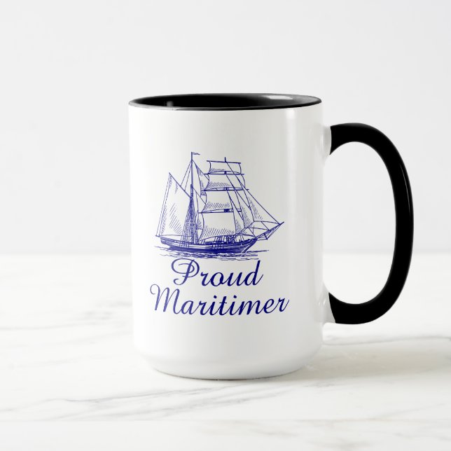 Tasse fière de thé de café de Maritimer la (Droite)