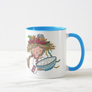 Tasse Fille de Perogie Pyrohy Pierogi