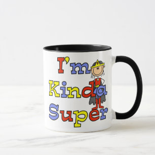 Tasse Fille je suis plutôt superbe