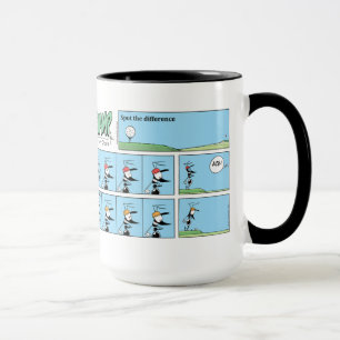 Tasse finale de golfeurs