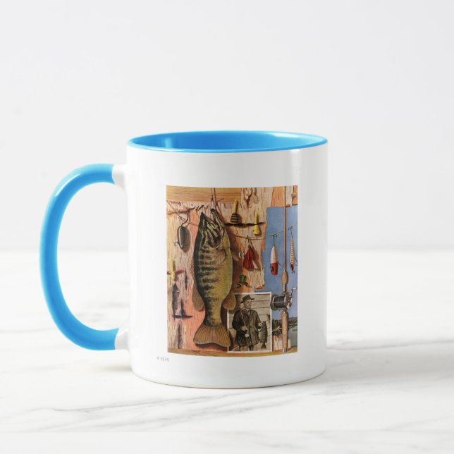 Tasse Fishing Still Life par John Atherton (Gauche)