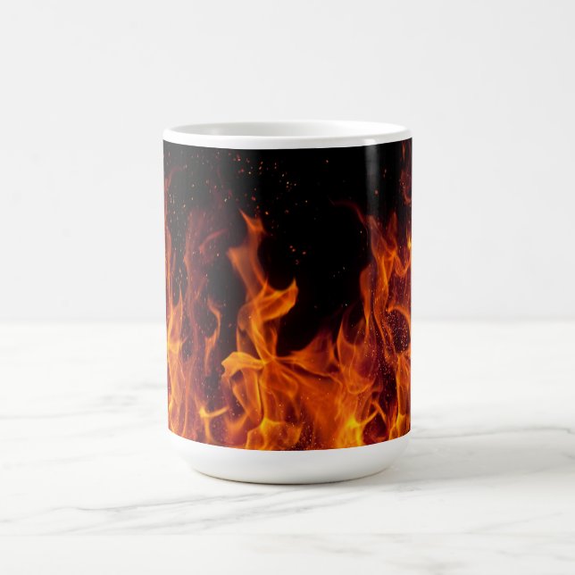 Tasse/Flammen Kaffeetasse (Mittel)