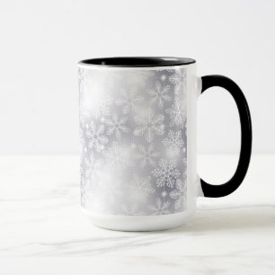 Tasse Flammes de neige et lumières