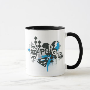 Tasse Flaques et éclaboussure de Supergirl