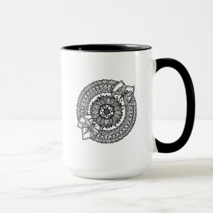 Tasse Fleur dans le mandala