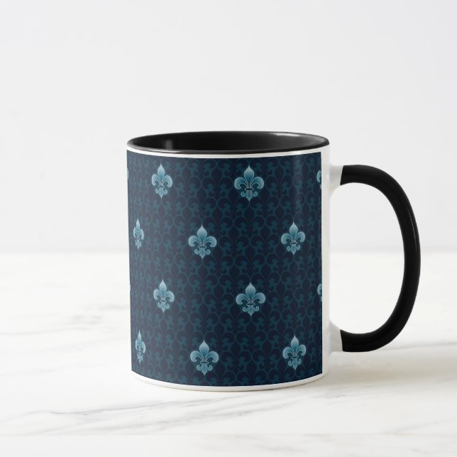 Tasse Fleur De Lis Pattern (Droite)