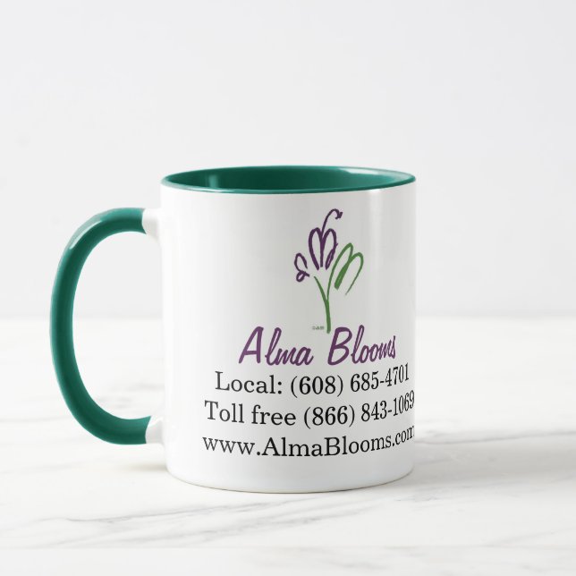 Tasse Fleurs (Gauche)
