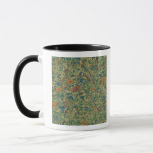 Tasse Fleurs contre le motif de camouflage de feuille