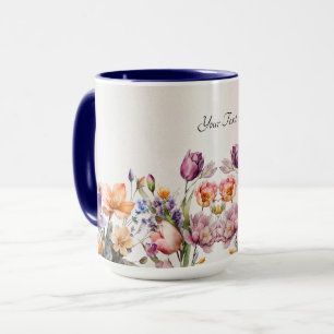 Tasse Fleurs de Printemps Colorées