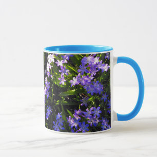 Tasse Fleurs de printemps de Squill Bleu