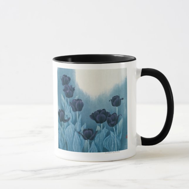 Tasse Fleurs foncées (Droite)
