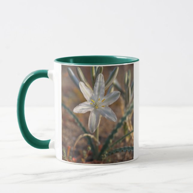 Tasse Fleurs sauvages de lys du désert (Gauche)
