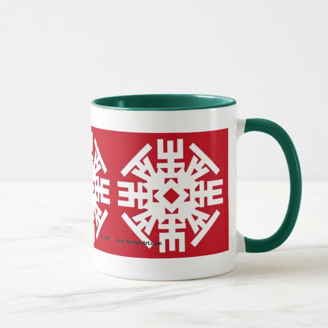 Tasse FLOCON dans le chocolat chaud (Droite)