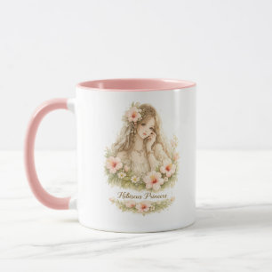 Tasse florale de la princesse Hibiscus