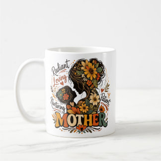 Tasse Florale Maternité | Cadeau pour Maman Aimant