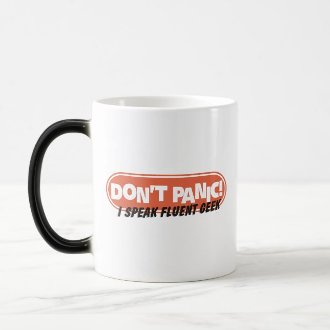 Tasse fluidee de geek (Gauche)