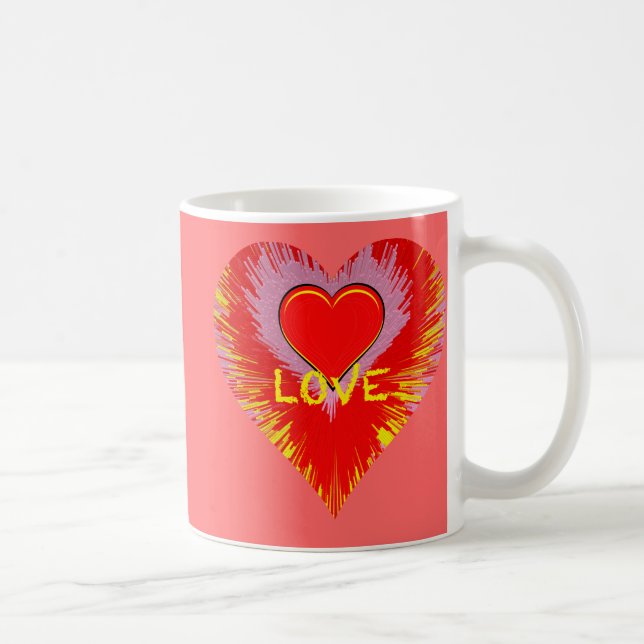Tasse folle #9 de coeur (Droite)
