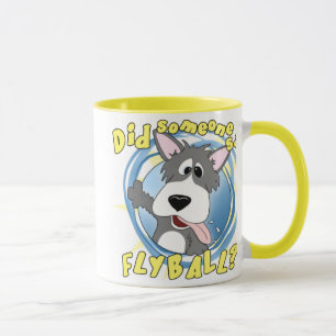 Tasse folle de chien de Flyball