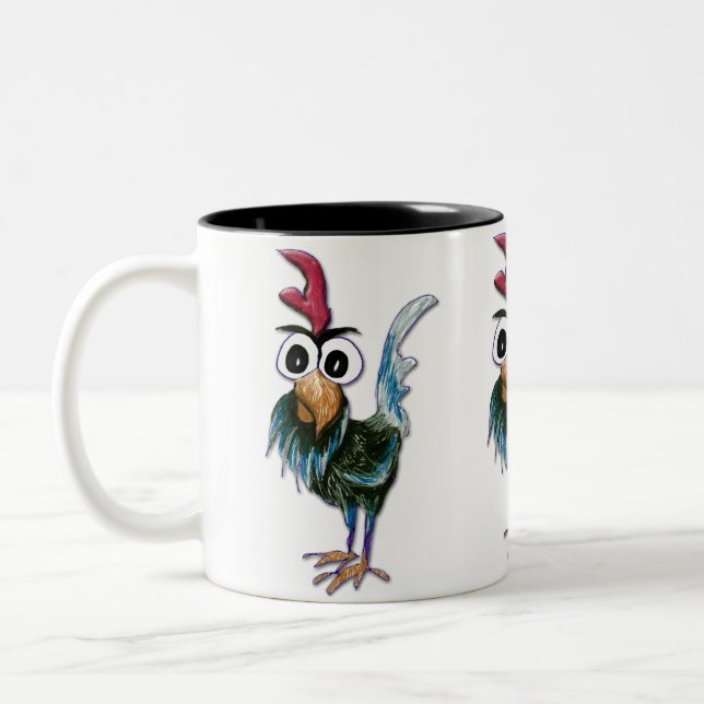 Tasse folle de coq (Gauche)