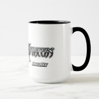 Tasse foncée d'autorités