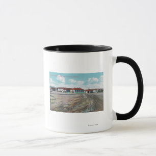 Tasse Fond la vue de l'Hôpital Général, Presidio